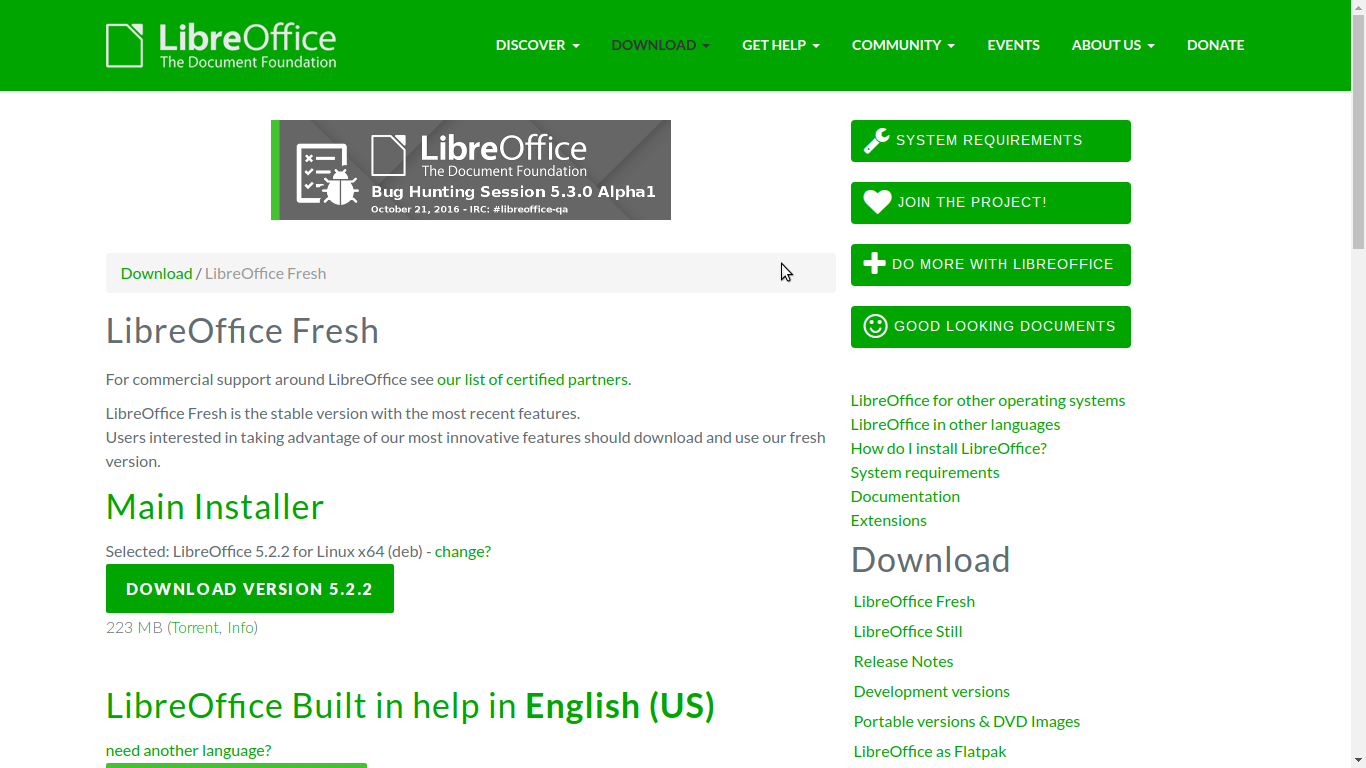 Download extension. FRESHOFFICE.